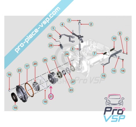 Screw Caps Tree Bearing Plate