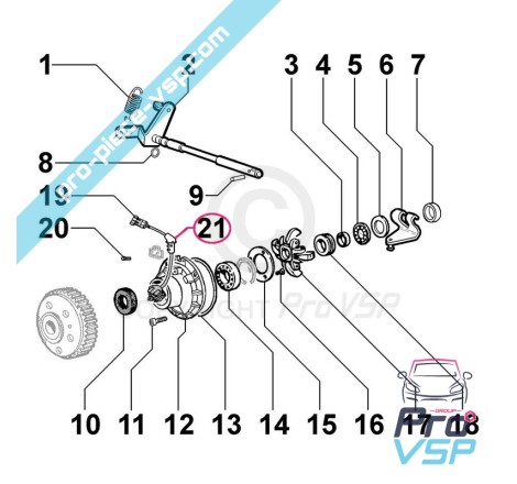 Pass Wire Cap Tree Sensor