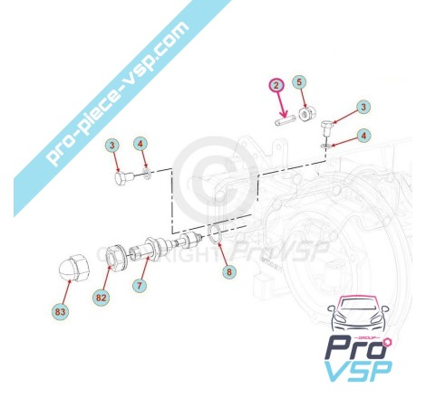 Acceleration stop screw