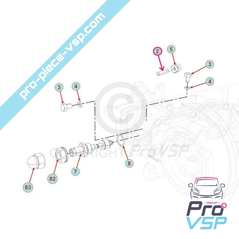 Acceleration stop screw
