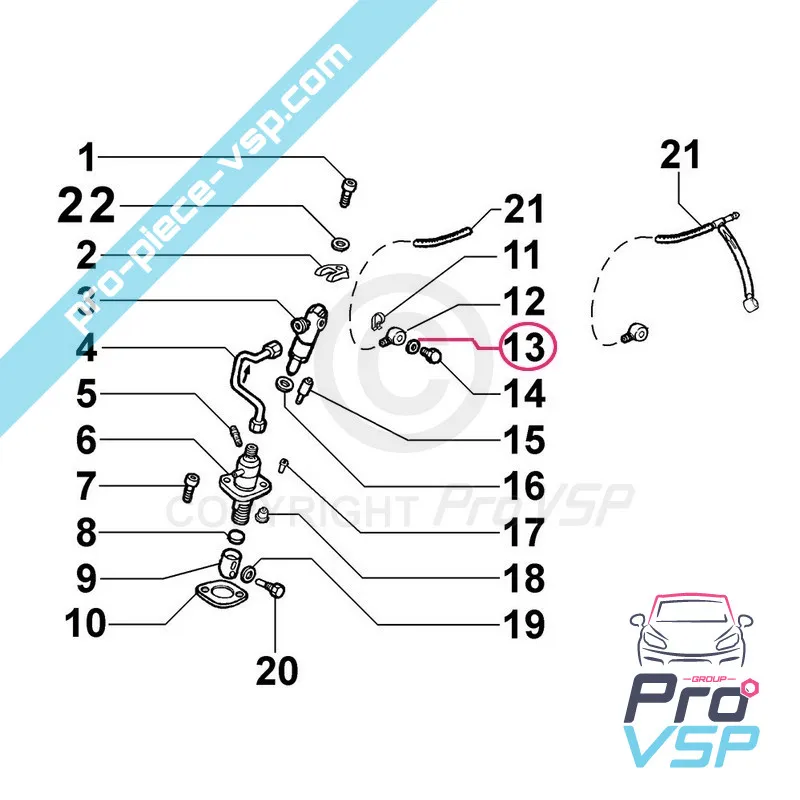 Sigiliul de cupru pentru rularea capului cilindrului pentru motor Lombardini 15ld