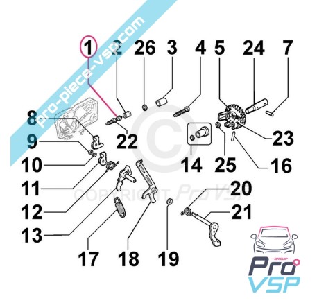 Adjustment screw