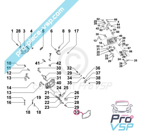Acceleration platinum gasket