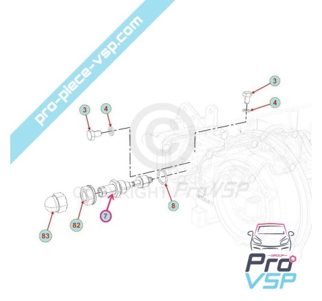 Flow adjustment screw