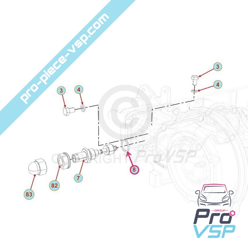 Flow adjustment screw seal / 16x20x1.5 mm