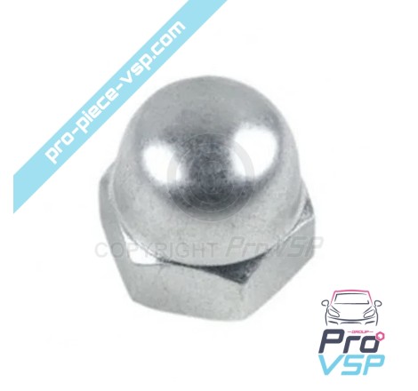 Flow adjustment screw nut