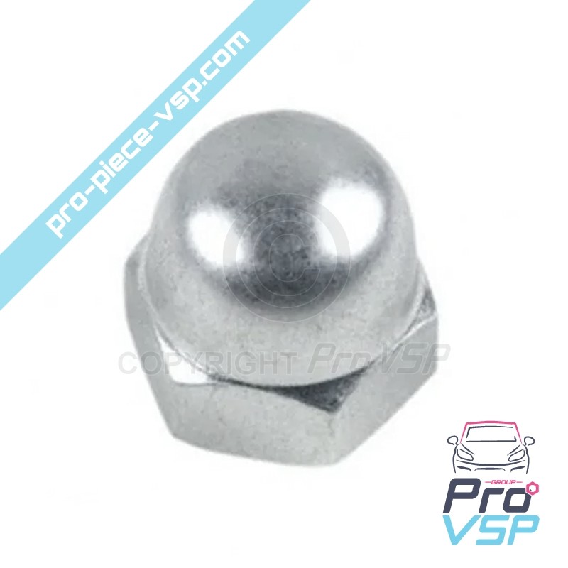 Flow adjustment screw nut