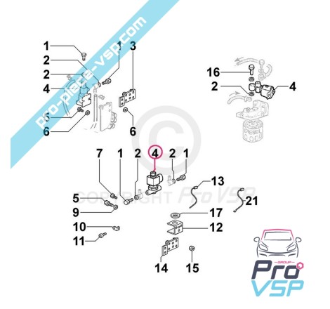 Motor stop solenoid valve