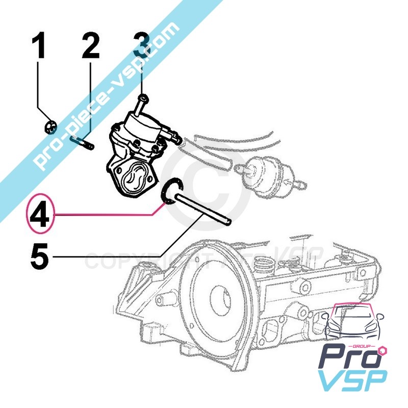 Fuel pump O-ring