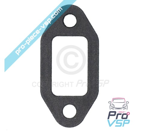 Water pump flange joint