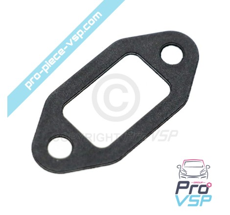 Water pump flange joint