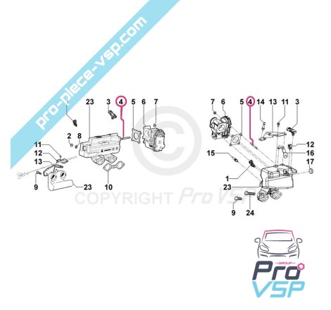 Carburizing body stud