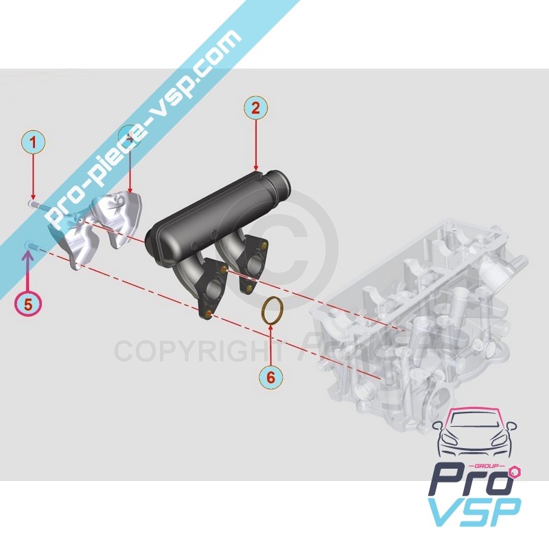 Admission collector screws