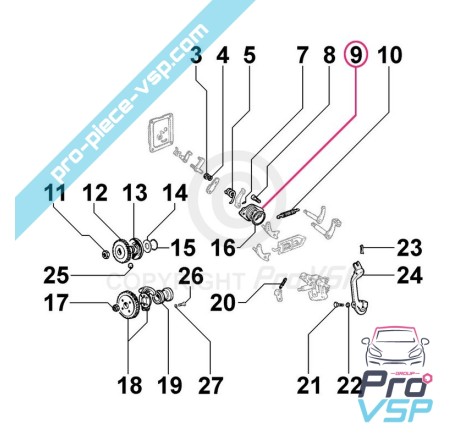 Acceleration lever holder