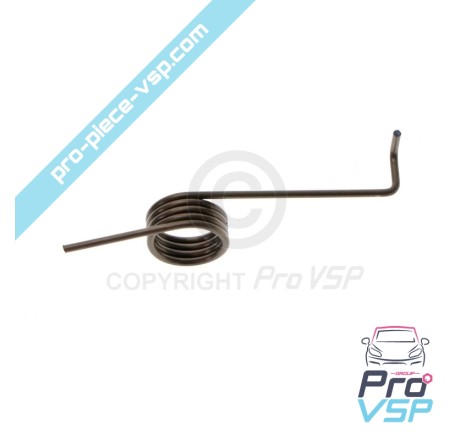 Acceleration lever spring