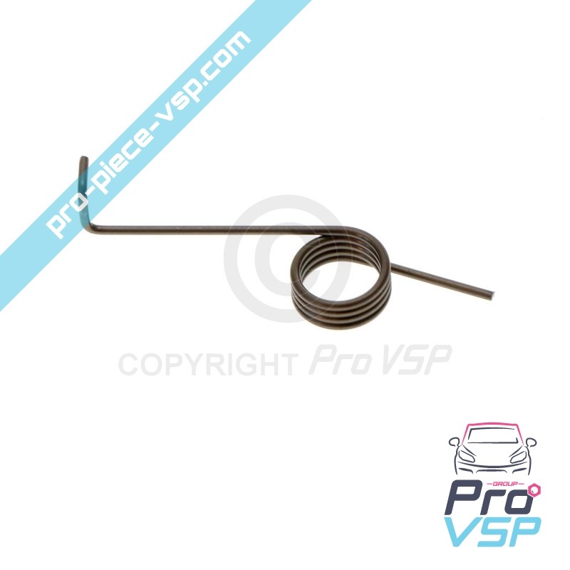 Spring acceleration lever