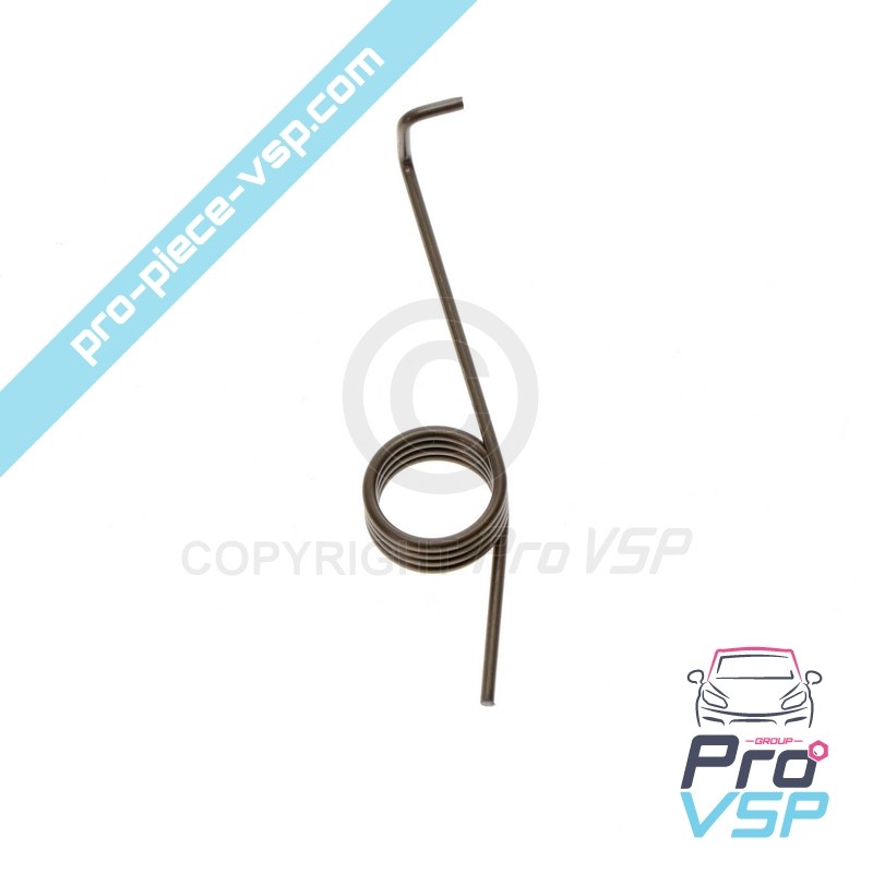 Acceleration lever spring