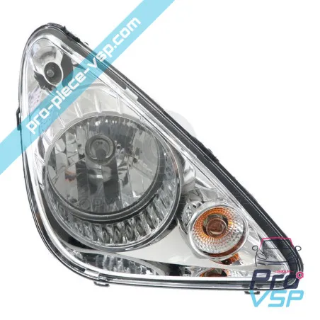 Right headlight (chrome bottom) for Aixam