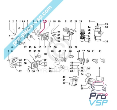 Air filter gasket