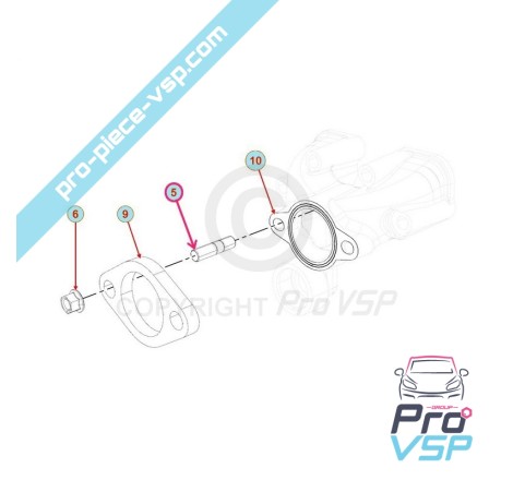 Exhaust Manifold Stud