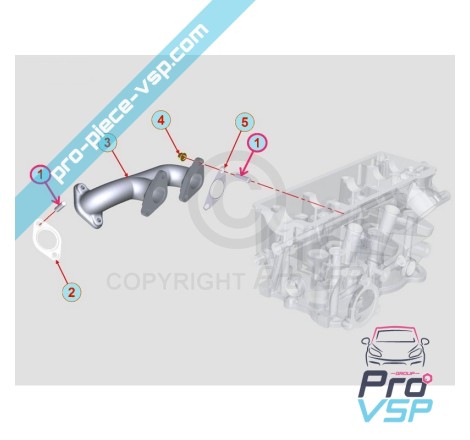 Exhaust Manifold Stud