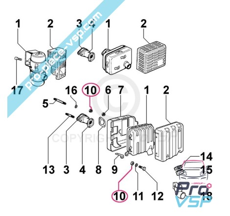 Exhaust lock