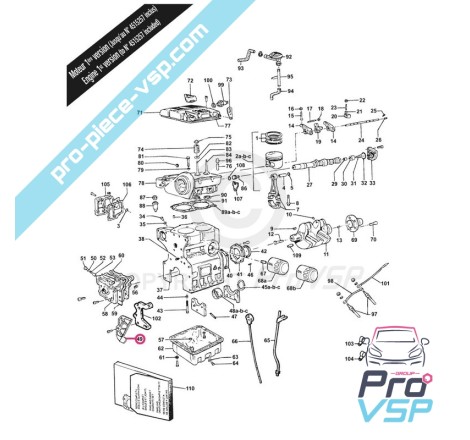 Shutter-Flansch-Halterungswechselselferator für Motor Lombardini Focs Progress 502 523