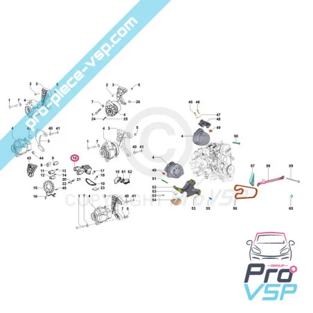 Controlador de motor Lombardini LGW523 MPI