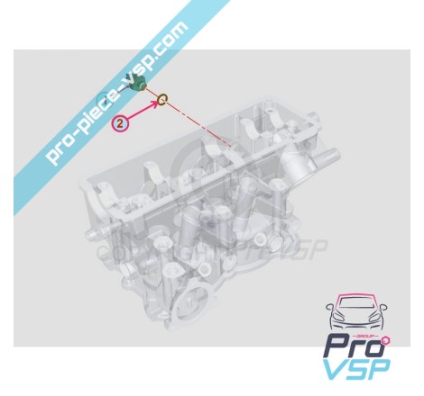 Oil pressure probe seal / 12x16x1.5 mm