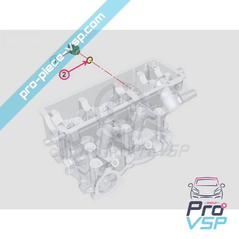 Oil pressure sensor joint