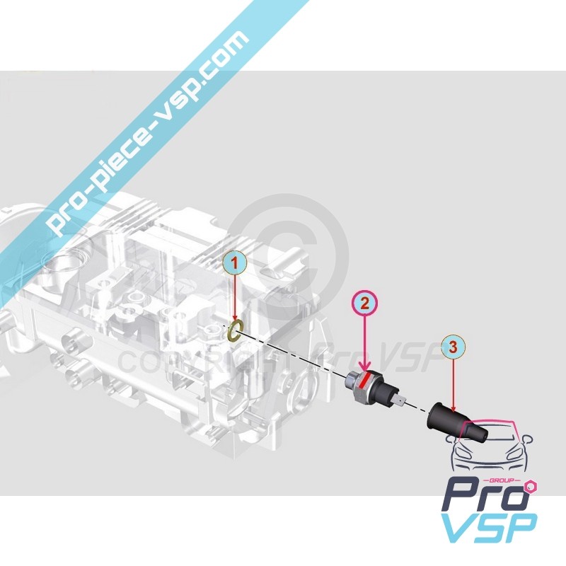 Oil pressure probe