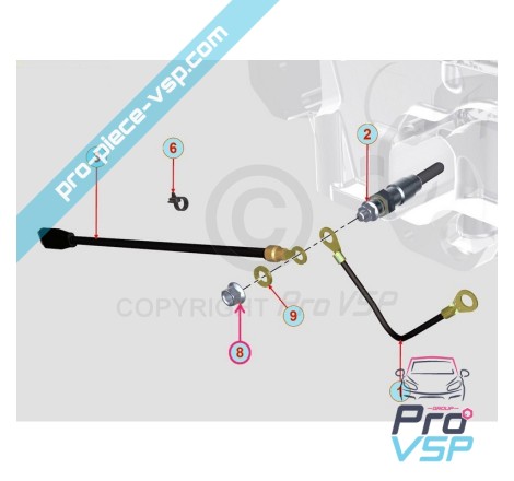 Nuvem de plugue de brilho para motor Lombardini Focs Progress 502