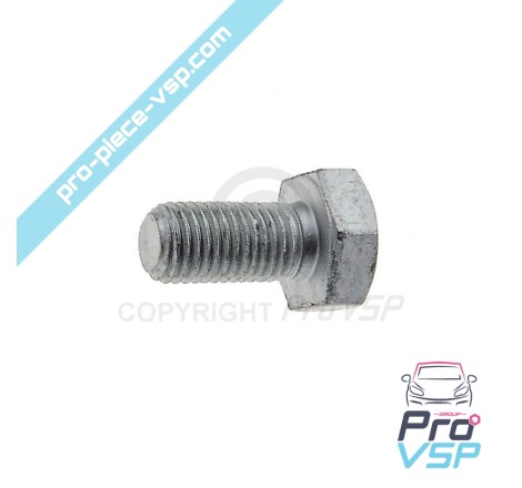 Front left engine support screw