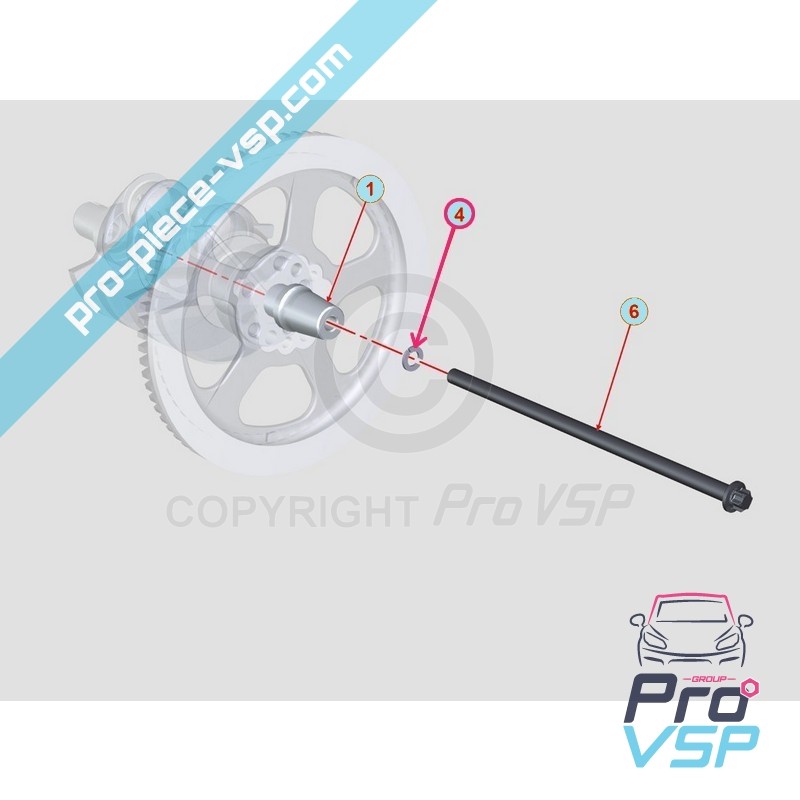 Variador de fixação de grower roundel