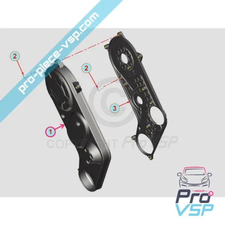 Original engine distribution housing Lombardini DCI