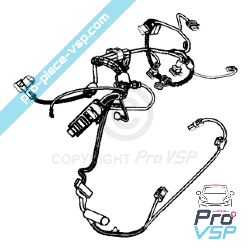 Faisceau électrique moteur pour moteur Lombardini LGW 523 MPI