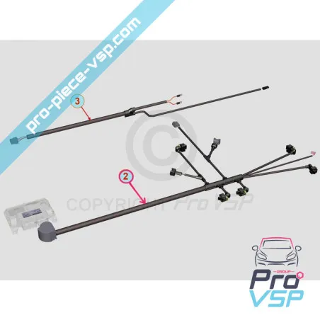 Feixe elétrico do motor do motor Lombardini DCI 492 480 Hdi