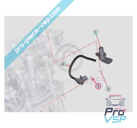 Tour sensor screw