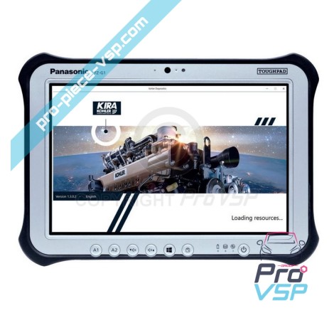 Diagnostic suitcase (touch version)
