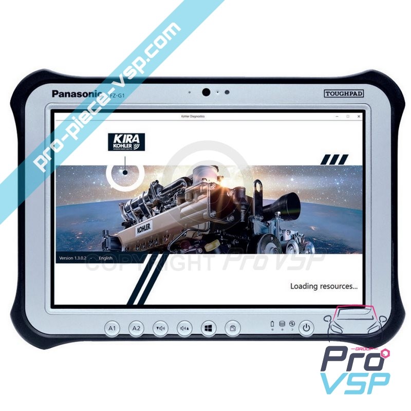 Diagnostic suitcase (touch version)
