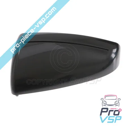 Coque de rétroviseur gauche noire pour Aixam Sensation Émotion