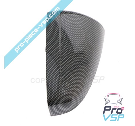 Casco de espelho direito de carbono para Aixam Sensation Émotion