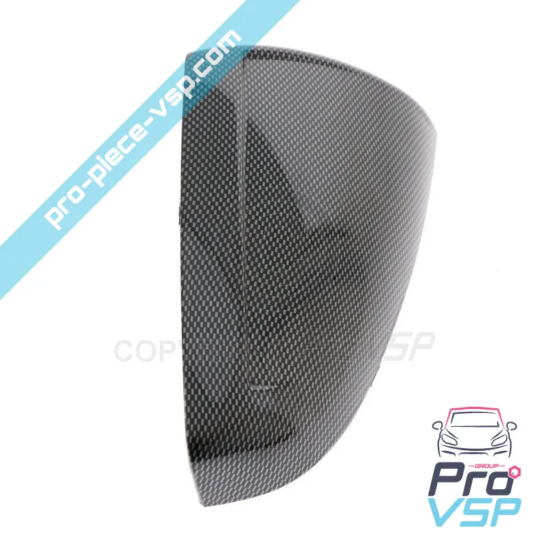 Coque de rétroviseur droit carbone pour Aixam Sensation Émotion