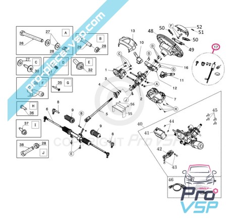 Kit Neiman + Barril + Origem de Tampa de Tanque para Ligier Microcar Dué