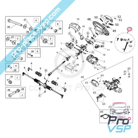 Kit neiman + barillet + bouchon de réservoir origine pour Ligier Microcar Dué