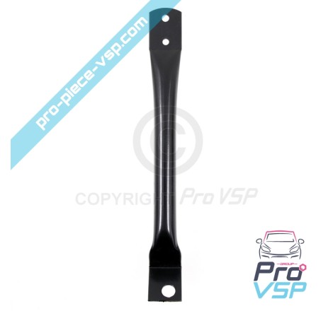 Left tie in front bumper support