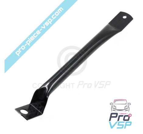 Taking right of front bumper support