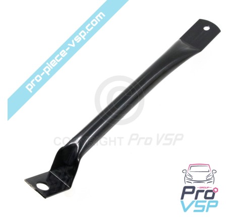 Taking right of front bumper support