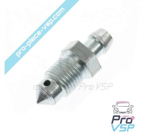 Brake caliper purge screw