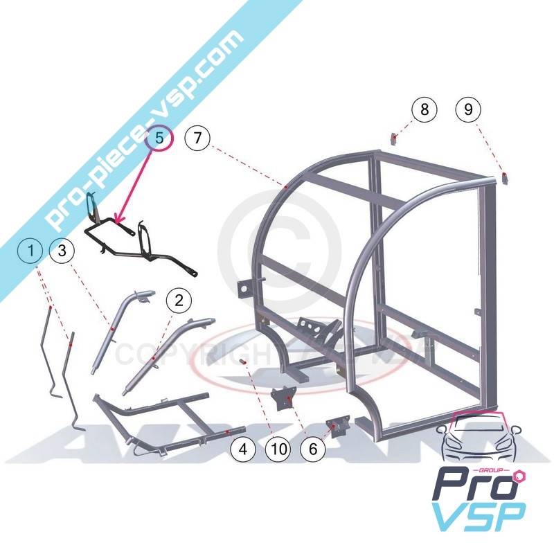 Front bumper holder